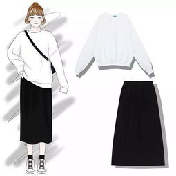 开学季新风尚 40套小清新校园风服装绘制图鉴